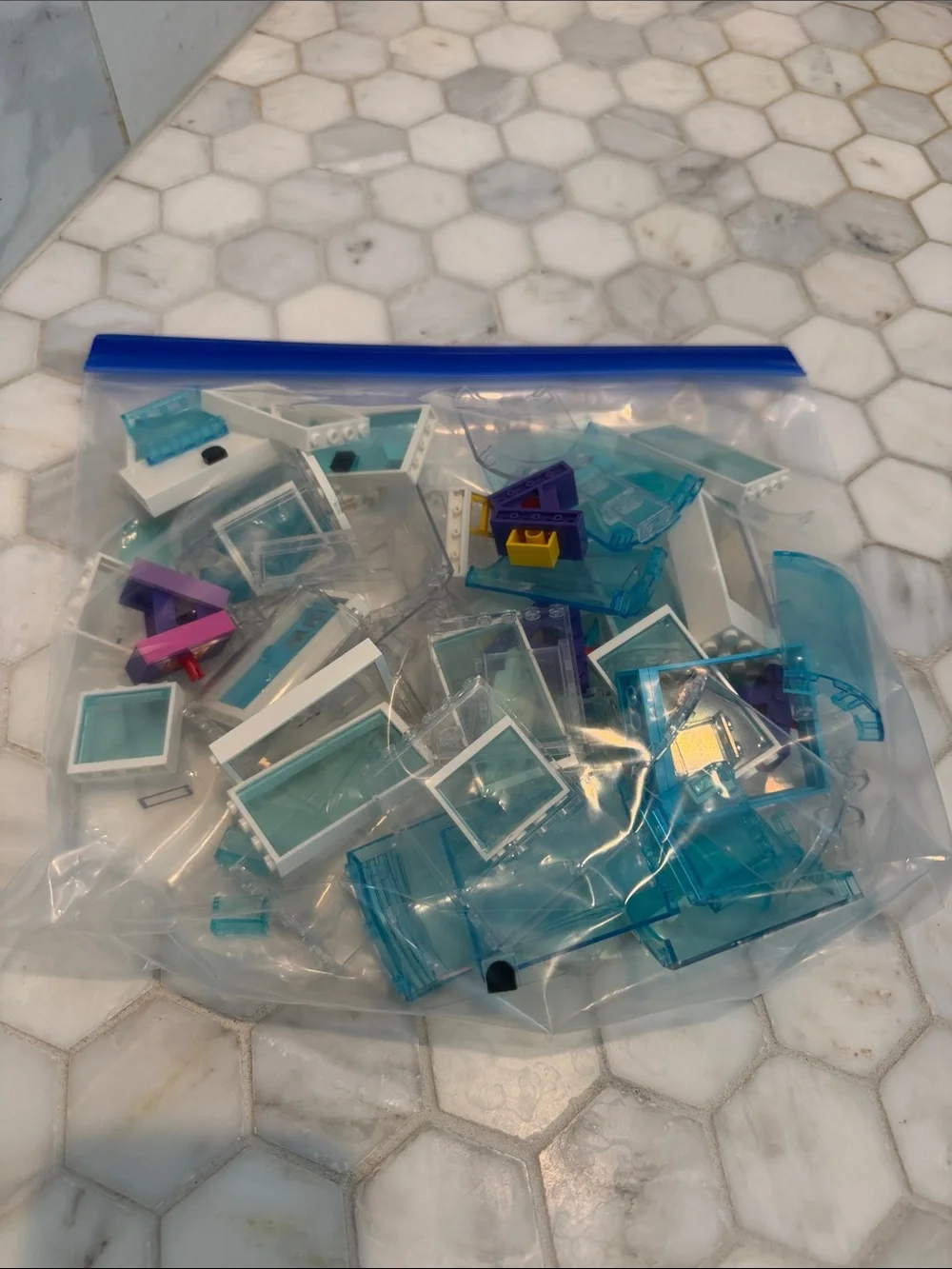 LEGO LOT Miscellaneous Clear Windows & Doors Building Bricks